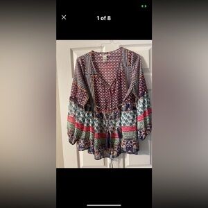 Ladies multicolored top